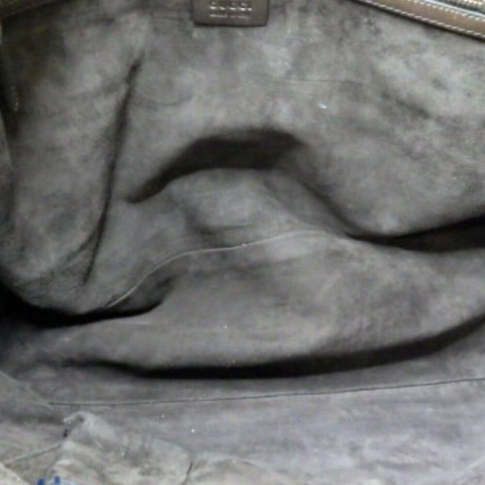 Gucci Python Tote Bag with Pouch - image 2